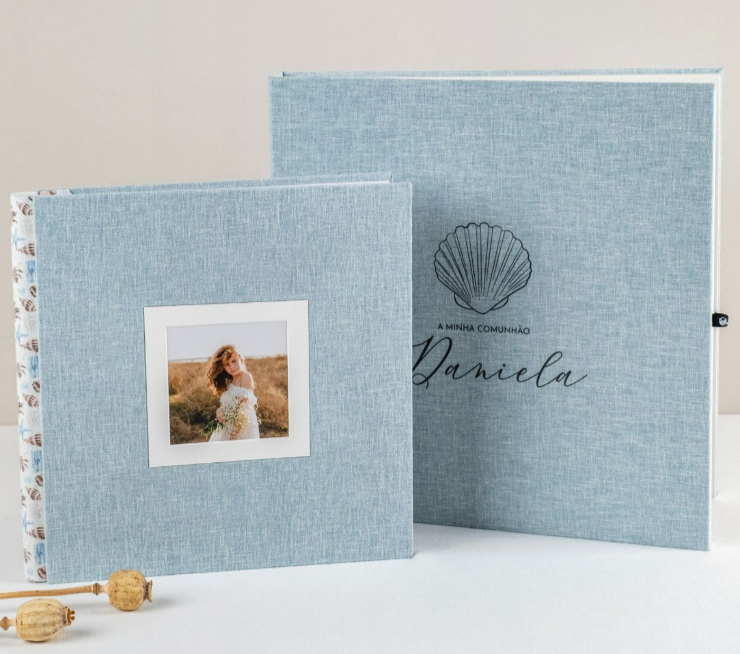 álbum premium de comunión – Ana Ruiz Fotografía